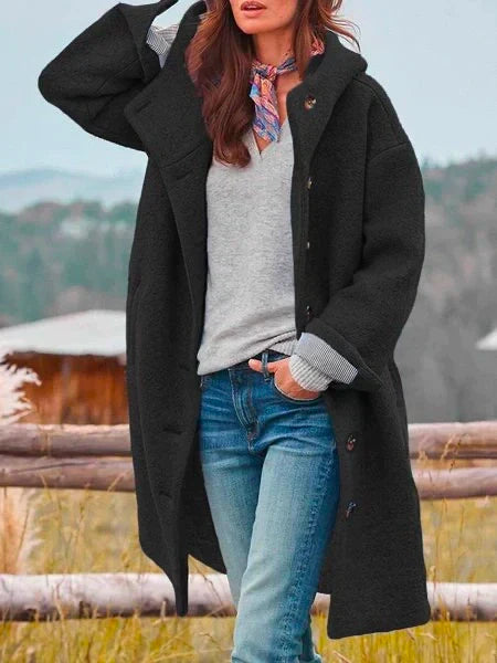 Dana | Midsized Hooded Coat