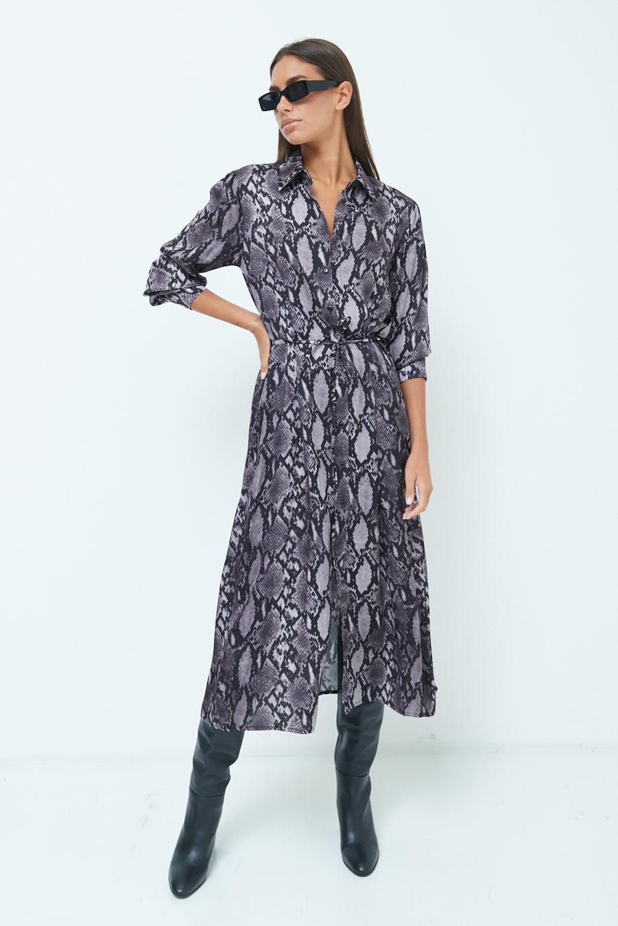 Elvira | Exotic Snakeprint Dress