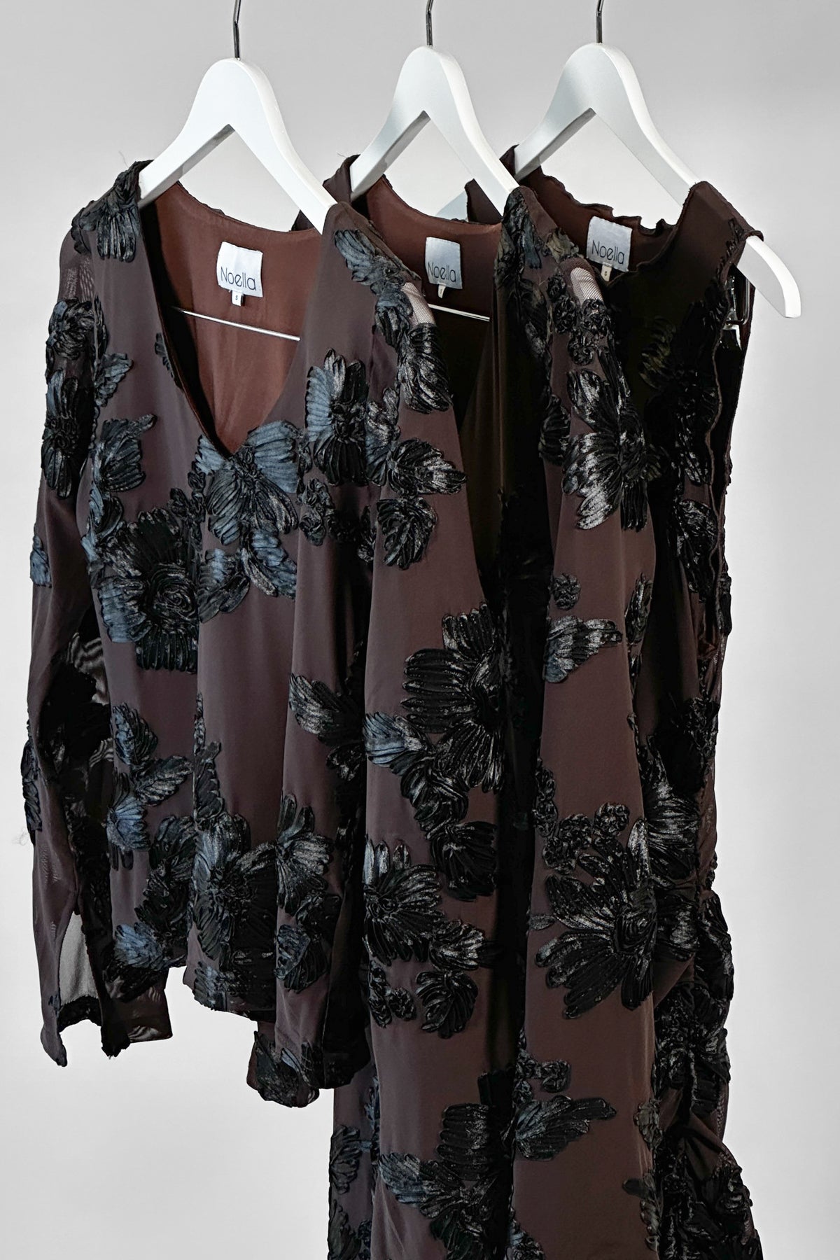 Joanna | Dress Chocolate Black