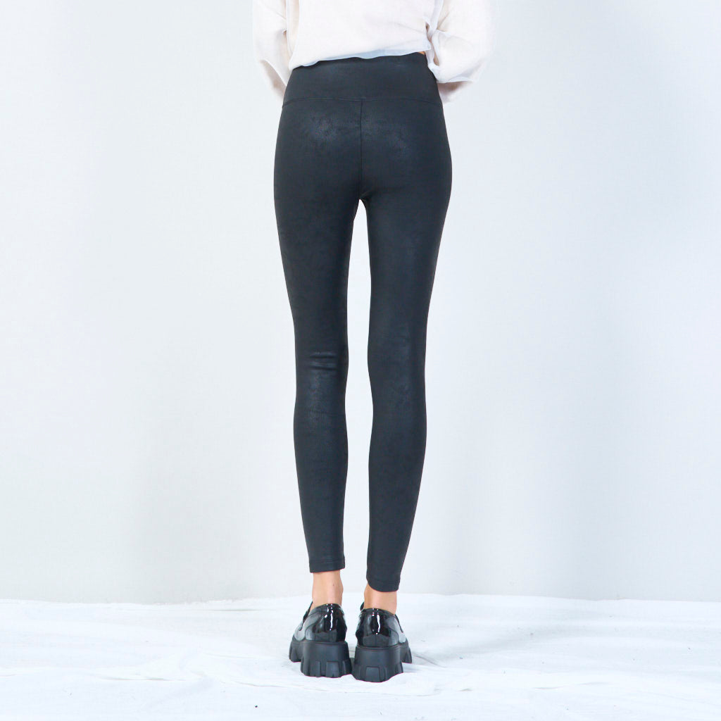 Taylor | High-Waist Textured Leggings