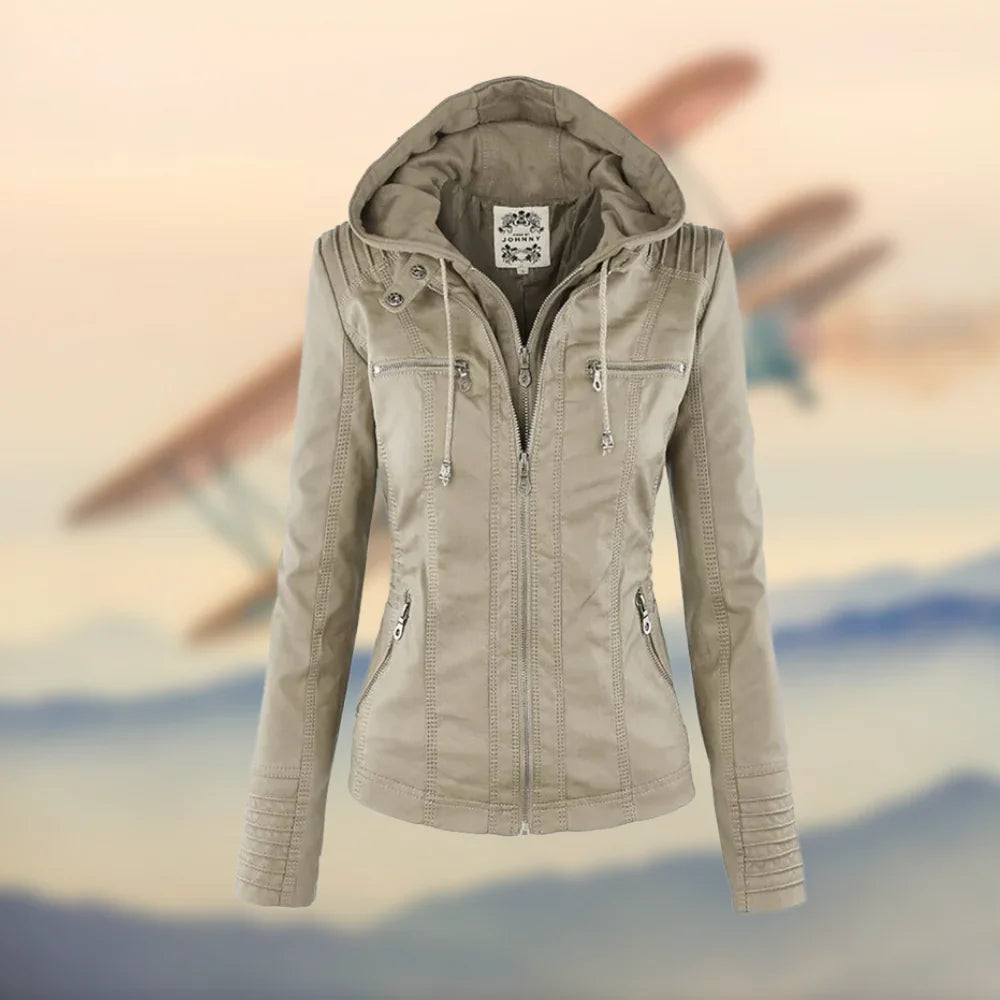 Halina | Leather Jacket