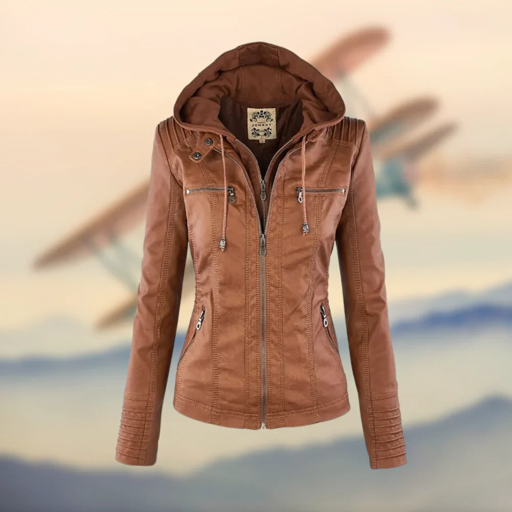 Halina | Leather Jacket