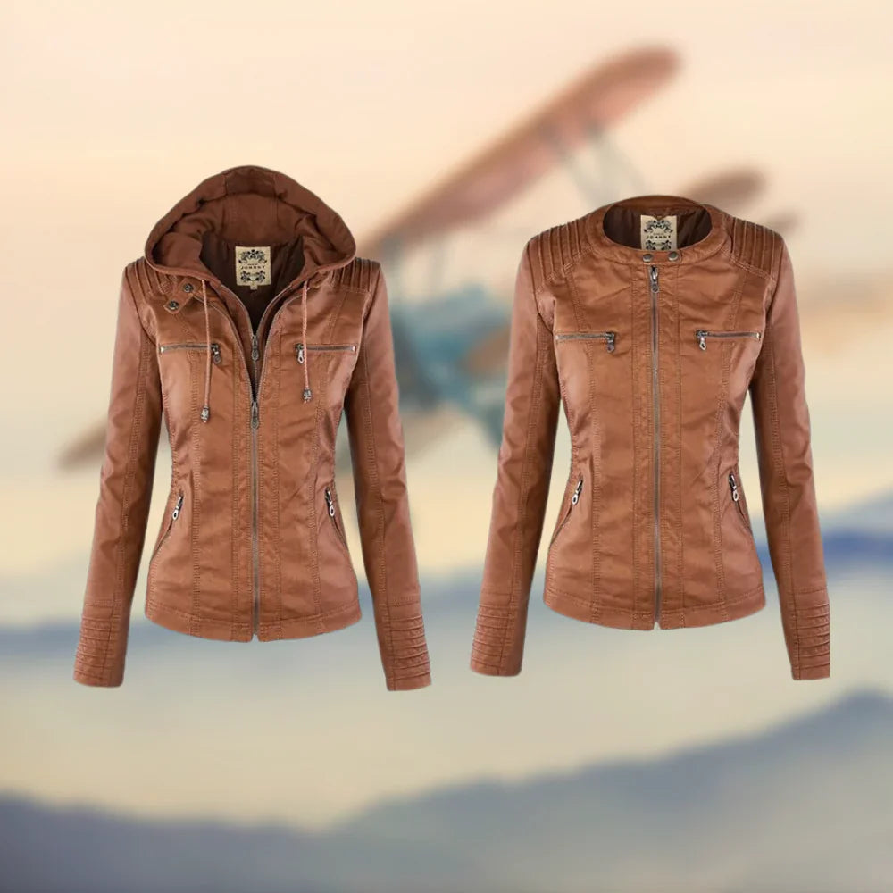 Halina | Leather Jacket