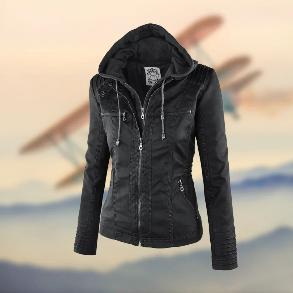 Halina | Leather Jacket