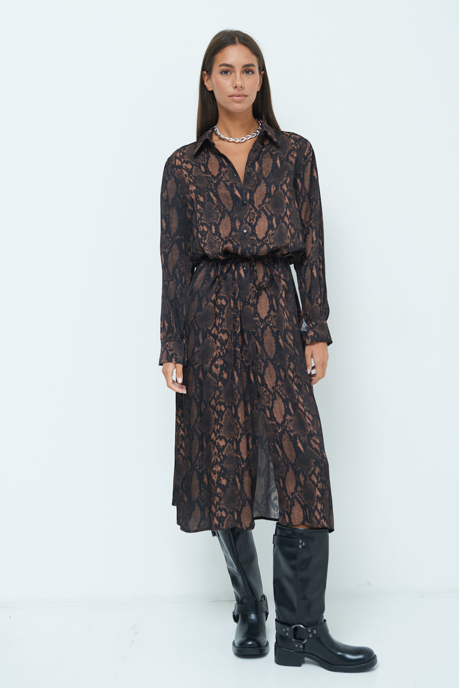 Elvira | Exotic Snakeprint Dress