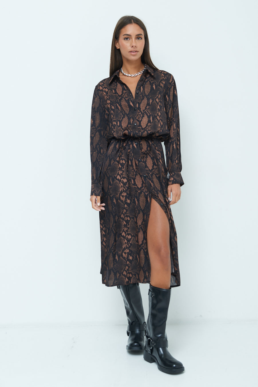Elvira | Exotic Snakeprint Dress