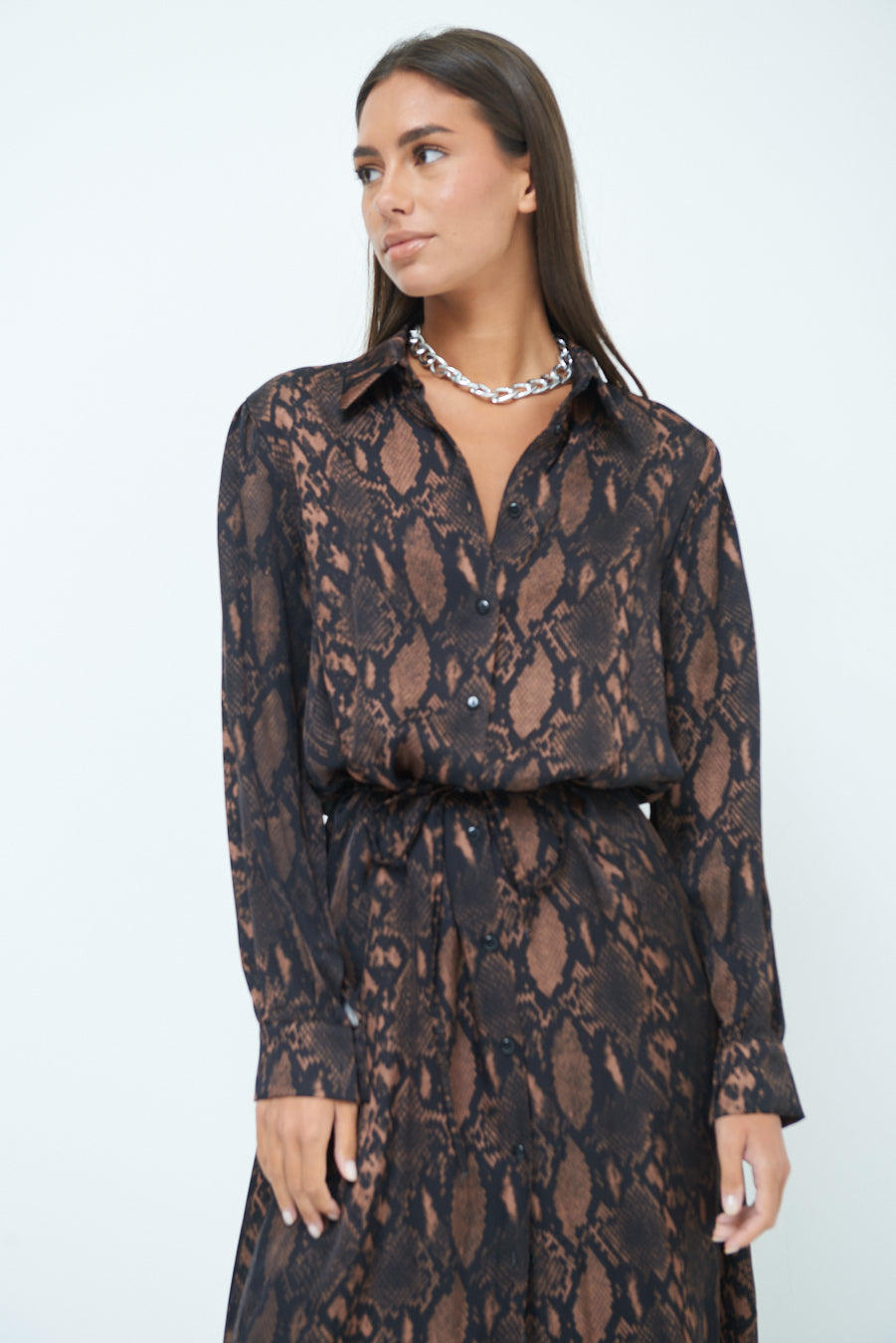 Elvira | Exotic Snakeprint Dress
