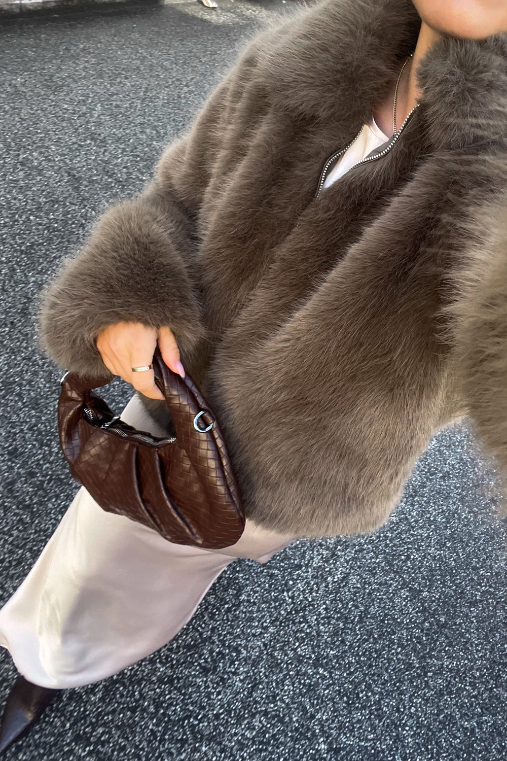 Calista | Jacket Coffee Brown