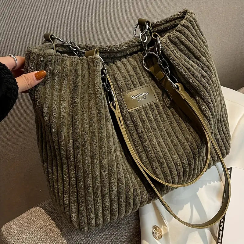 MEI | Corduroy Tote Bag