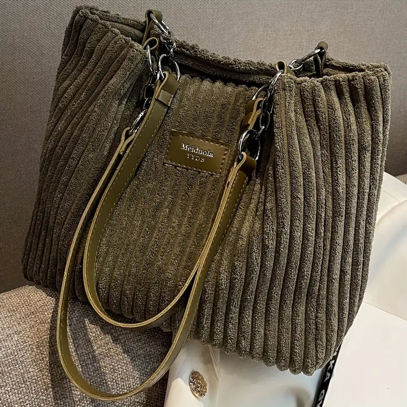 MEI | Corduroy Tote Bag