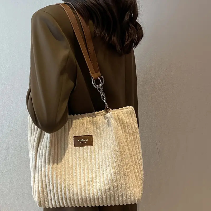 MEI | Corduroy Tote Bag