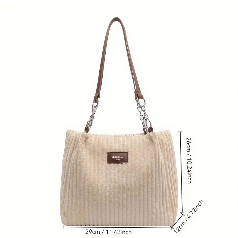 MEI | Corduroy Tote Bag