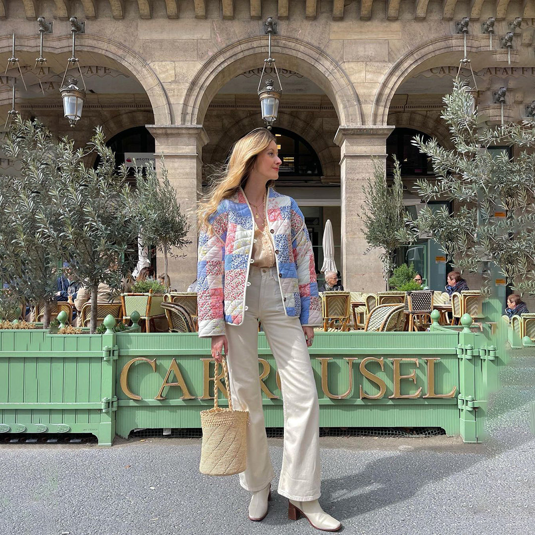 Lonnie | Color Cascade Stylish Jacket