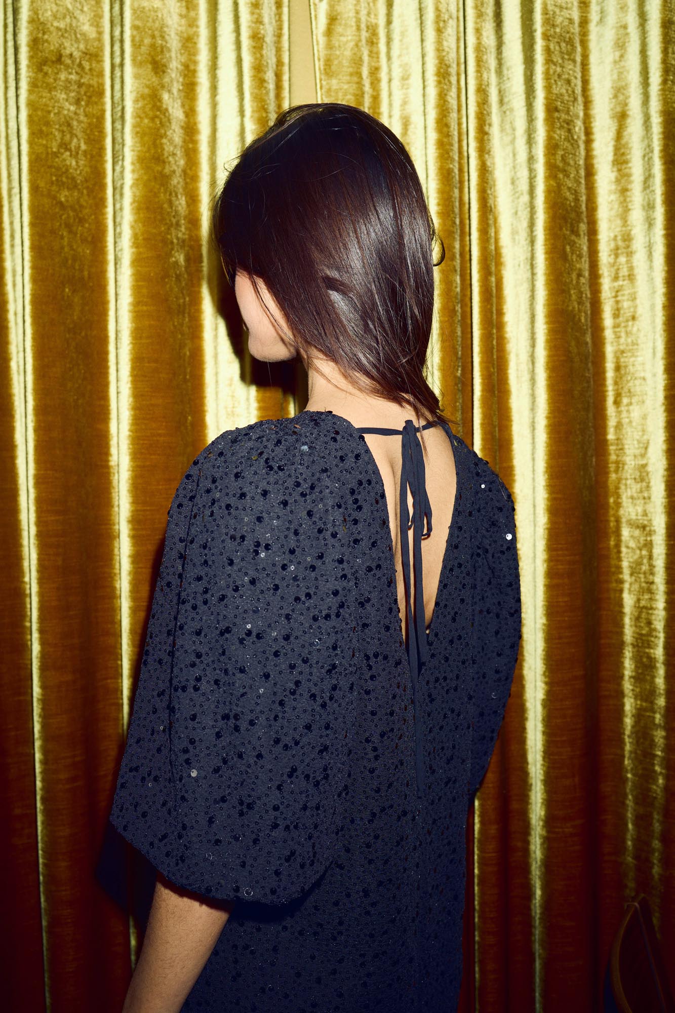Pernille | Short  Black Dress