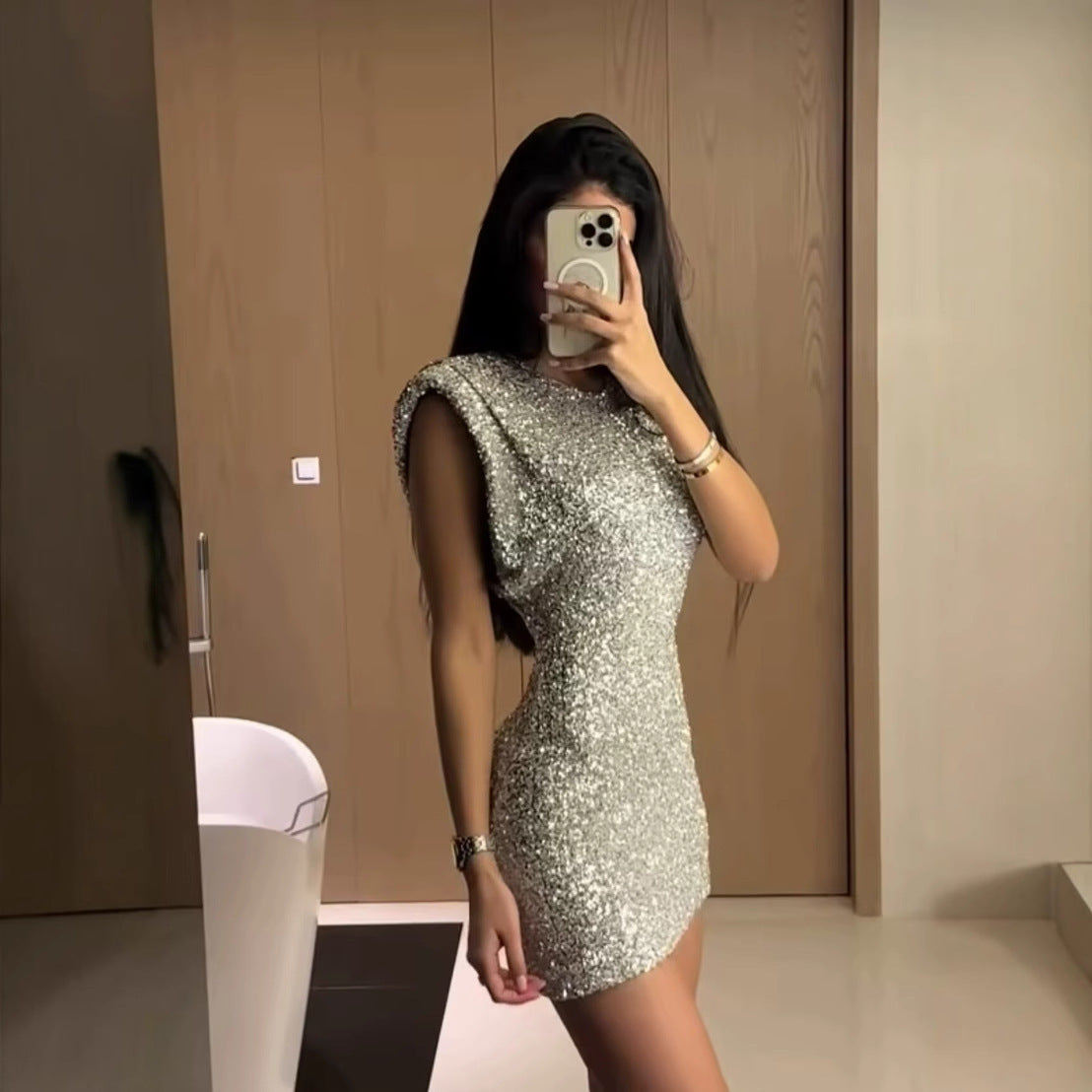 May | Glitter Party Dress