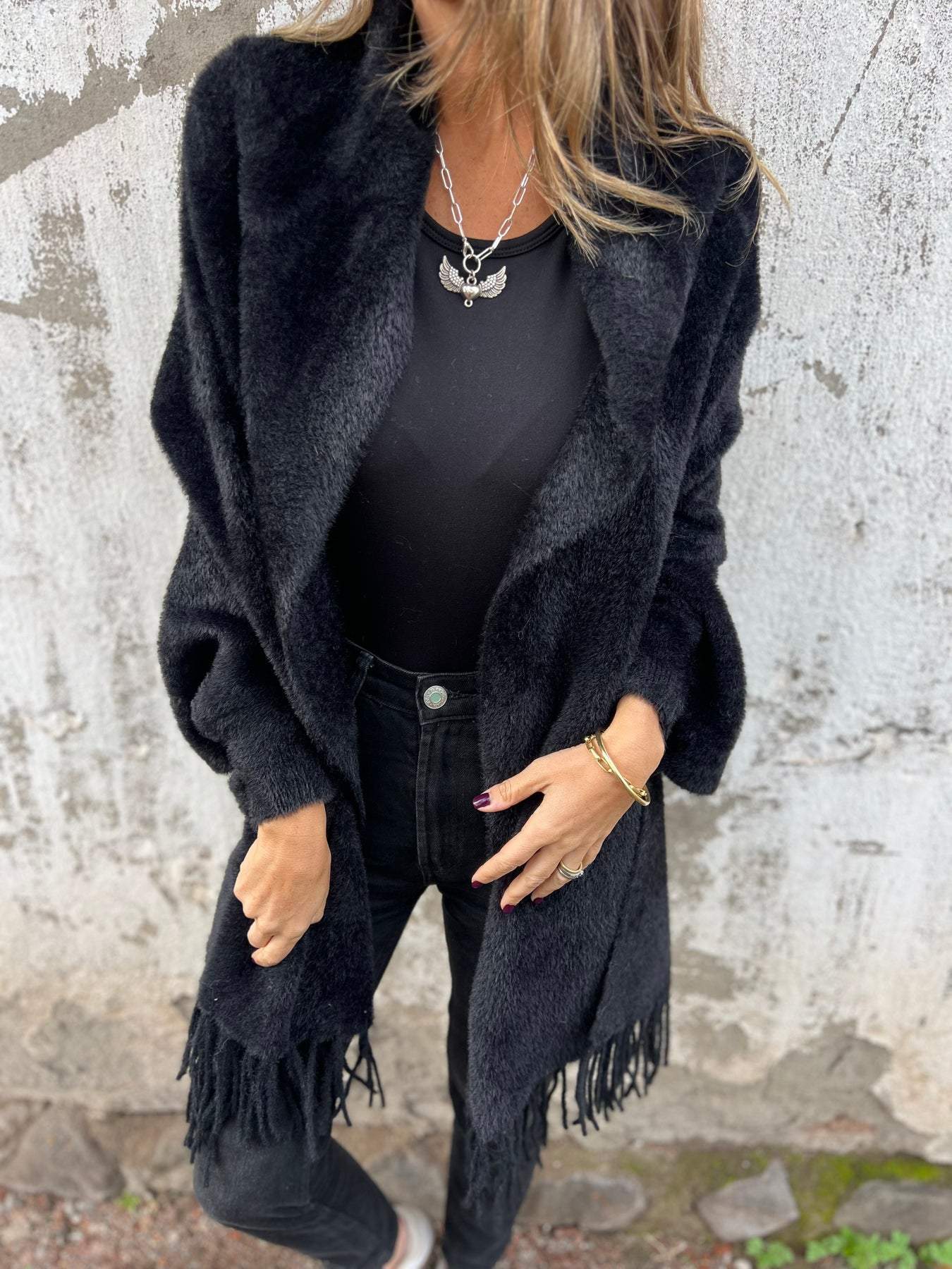 Alie | Elegant Long-Sleeved Wrap Jumper